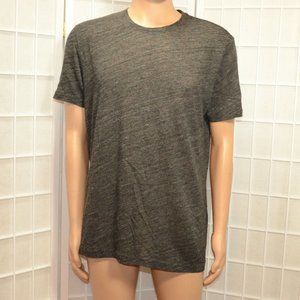 Mens All Saints crew neck long line hem tee t-shirt